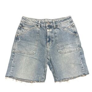 Closed Canadian Denim Shorts High Rise Made in Italy Size 25